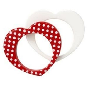 ** HOST PICK** Gymboree girls heart dot bangle set Nwt